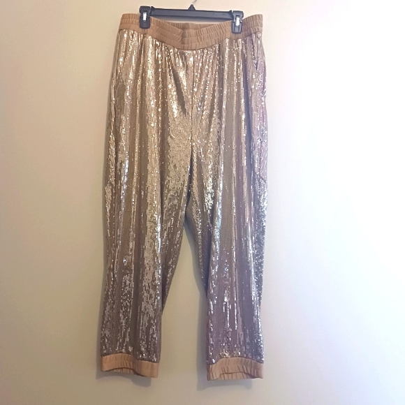 Shavonne Dorsey Gold Sequin  Leisure Suit - Picture 7 of 11